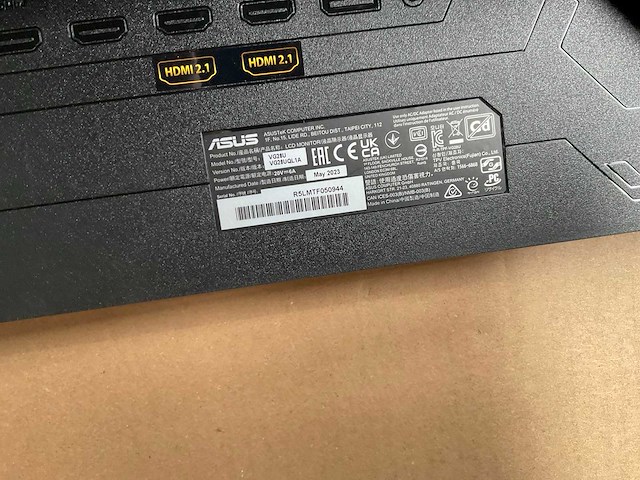 Asus tuf gaming vg28u monitor (2x) - afbeelding 7 van  15