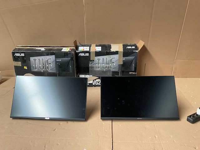 Asus tuf gaming vg28u monitor (2x) - afbeelding 8 van  15