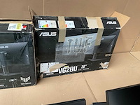 Asus tuf gaming vg28u monitor (2x) - afbeelding 14 van  15