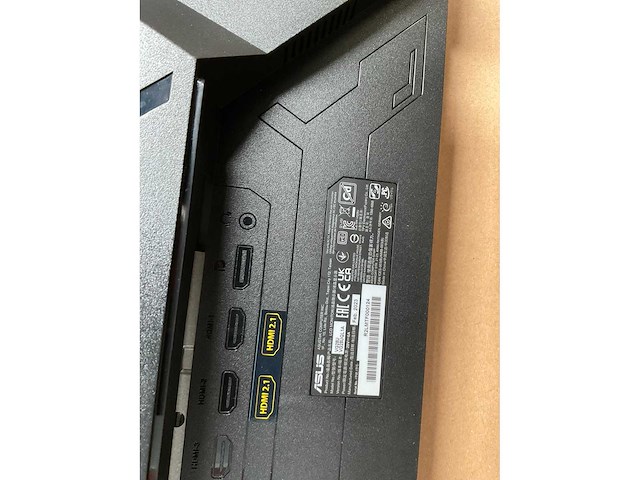 Asus tuf gaming vg28uql1a monitor - afbeelding 7 van  7