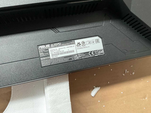Asus vg27al1a monitor - afbeelding 10 van  10