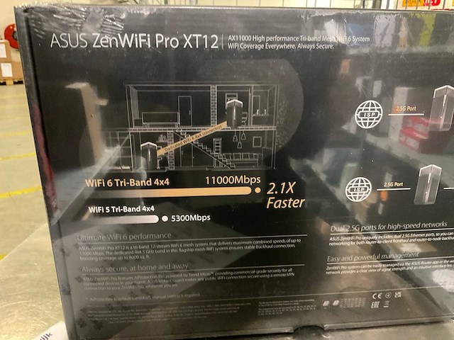Asus zen wifi pro x12 wifi system - afbeelding 2 van  5
