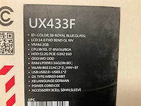 Asus zenbook ux433f laptop - afbeelding 7 van  7