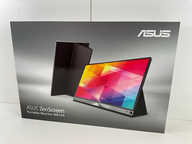 Asus zenscreen (mb16a) 15.6” 1920x1080 (fhd) portable usb monitor (new) - afbeelding 7 van  13