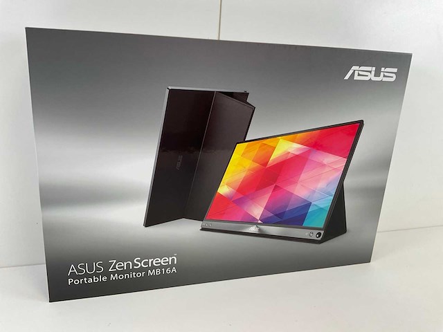 Asus zenscreen (mb16a) 16” 1920x1080 (fhd) portable usb monitor (new) - afbeelding 1 van  1