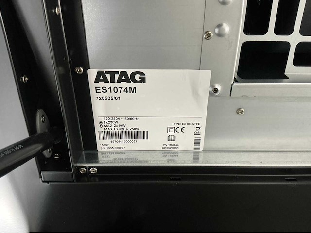 Atag - es1074m es10eatfe - afzuigkap - afbeelding 4 van  12