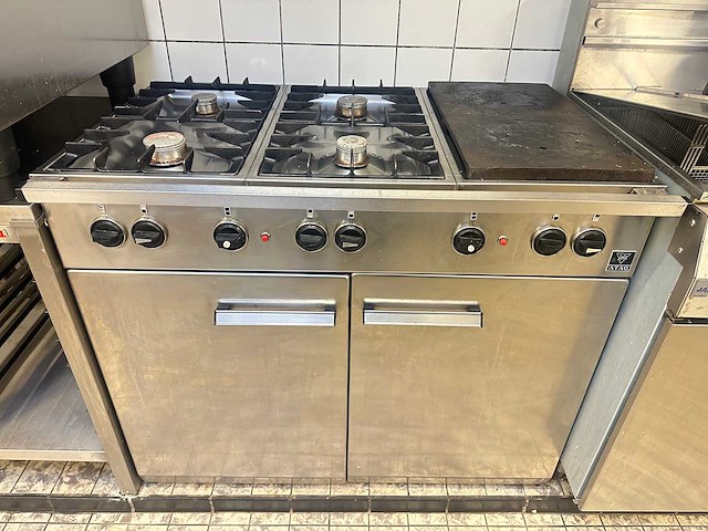 Atag - gasfornuis met oven - afbeelding 1 van  5
