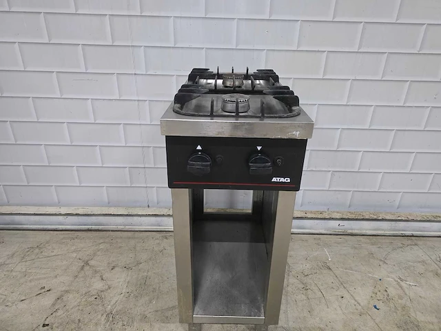Atag - kg02170h0 - 2-pits rvs gasfornuis - afbeelding 1 van  6