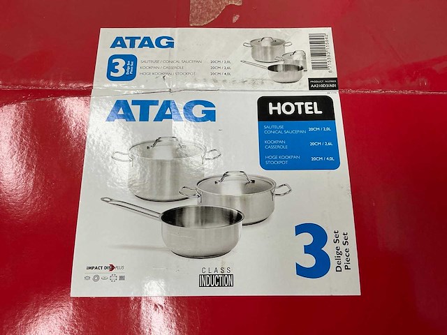 Atag - pannenset - afbeelding 10 van  10