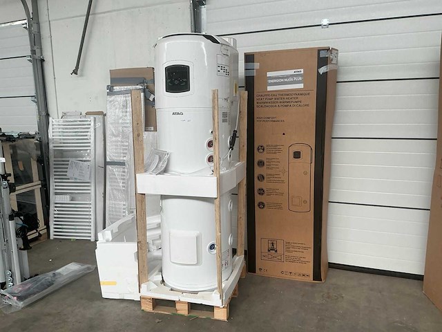 Atag 3069812 ariston nuos plus wifi twin sys 250 liter warmtepompboiler - afbeelding 1 van  8