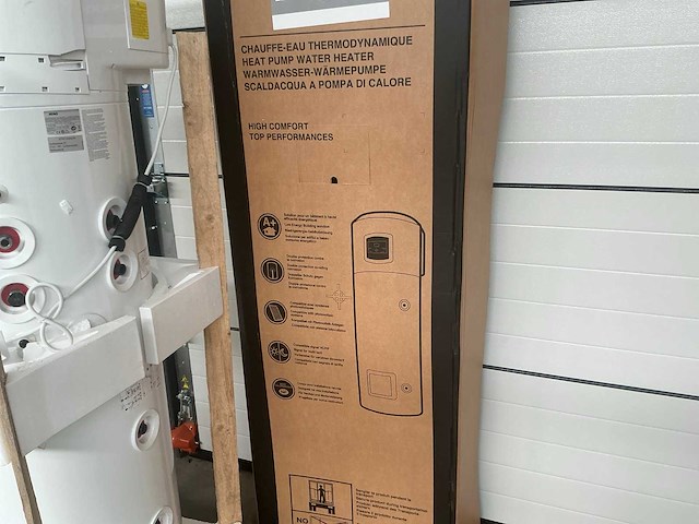Atag 3069812 ariston nuos plus wifi twin sys 250 liter warmtepompboiler - afbeelding 5 van  8