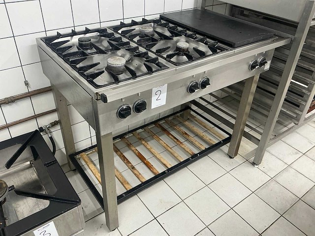 Atag 4 pits fornuis - afbeelding 1 van  5