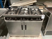 Atag 6 pits gasfornuis met oven - afbeelding 2 van  7