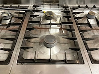 Atag 6 pits gasfornuis met oven - afbeelding 4 van  7