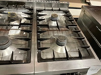Atag 6 pits gasfornuis met oven - afbeelding 5 van  7