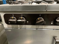 Atag 6 pits gasfornuis met oven - afbeelding 6 van  7