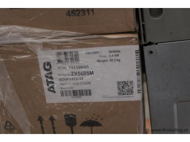 Atag 6685m pyrolyse inbouw oven - afbeelding 3 van  3