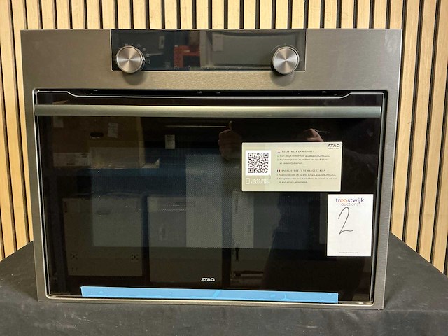 Atag bcm46121c inbouw oven - afbeelding 1 van  7