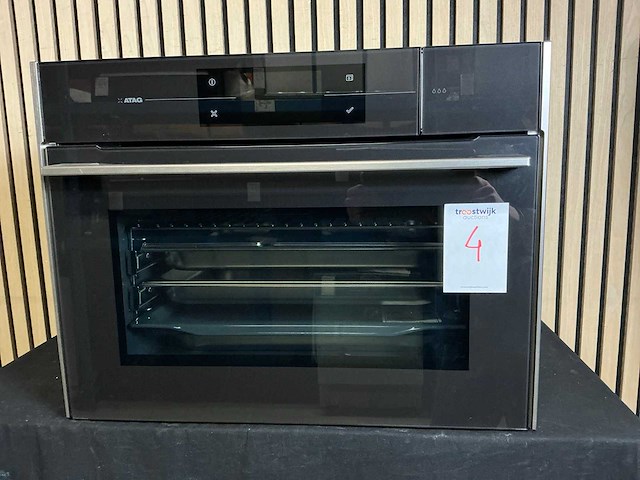 Atag cs4574m1c inbouw combi stoomoven - afbeelding 1 van  5