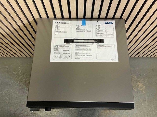 Atag d1106crvs wasdroger - afbeelding 3 van  5