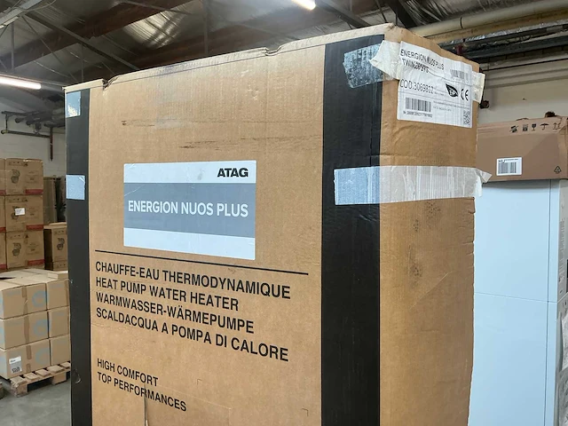 Atag energion nuos plus twin 250 sys warmtepompboiler - afbeelding 8 van  9