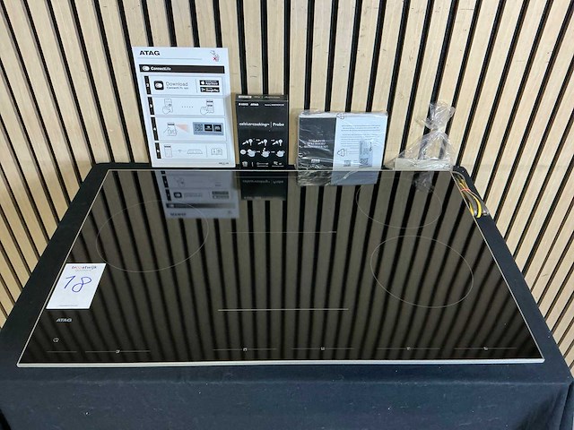Atag hi28571sv inbouw inductiekookplaat - afbeelding 1 van  7