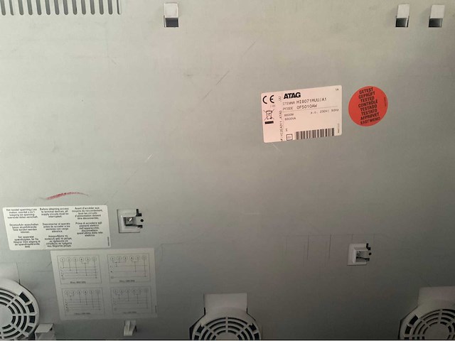 Atag hi8071muu/a1 inductie kookplaat 804x522mm - afbeelding 3 van  3