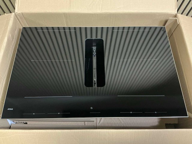 Atag hidd28471sv inbouw inductiekookplaat met geïntegreerde afzuiging - afbeelding 4 van  5