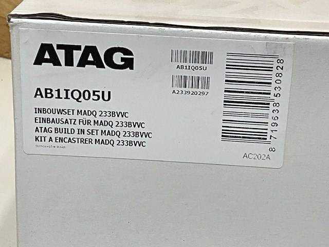 Atag madq inbouwset tbv 233bvvc - afbeelding 4 van  5