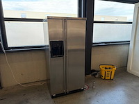 Atag side-by-side rvs koelkast met ijs- en waterdispenser – type ke2.11.a5h/2