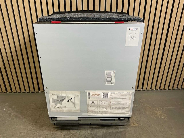 Atag va8217lt inbouw vaatwasser - afbeelding 3 van  5