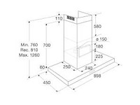 Atag ws90211jm wandschouwafzuigkap - afbeelding 3 van  3