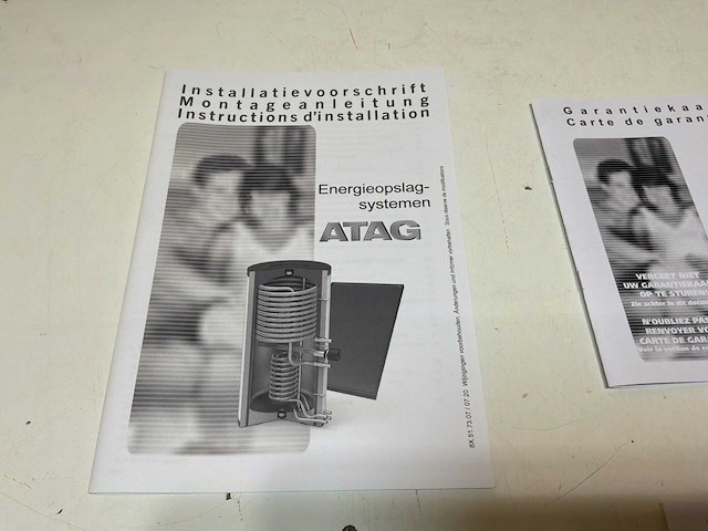 Atag zonneboilervat verticaal+ collector cbsolar ii 300-6,4m² - afbeelding 9 van  11
