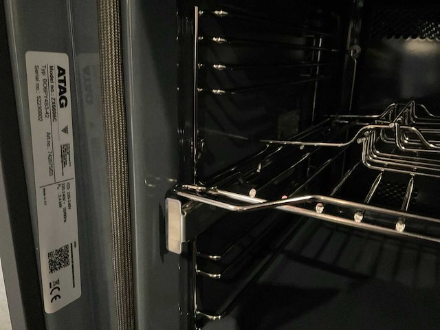 Atag zx6695c pyrolyse oven grafiet met kleurendisplay - afbeelding 4 van  5