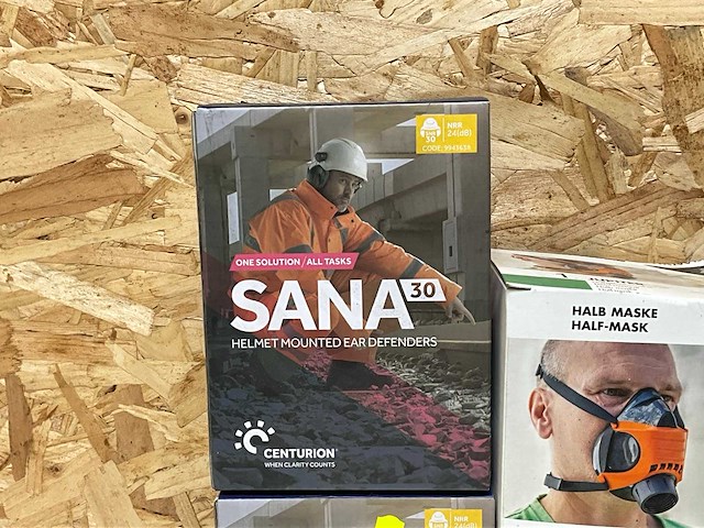 Atelli centurion gehoorbescherming, maskers en filters (9x) - afbeelding 2 van  6