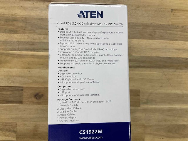 Aten cs1922m switch - afbeelding 2 van  3