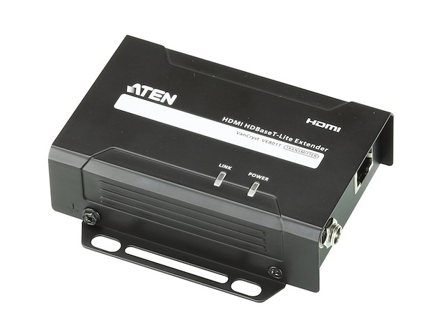 Aten ve801t audio/video extender av transmitter zwart - afbeelding 1 van  5