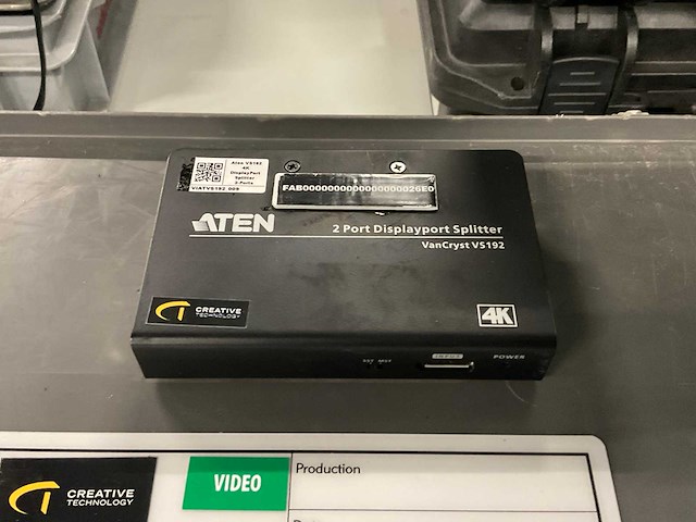 Aten vs192 4k displayport splitter (19x) - afbeelding 1 van  5