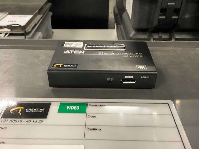 Aten vs192 4k displayport splitter (19x) - afbeelding 2 van  5