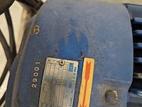 Atex centrifugaal pomp, wijk&boerema, cbl 50-160/157, blauw - afbeelding 3 van  9