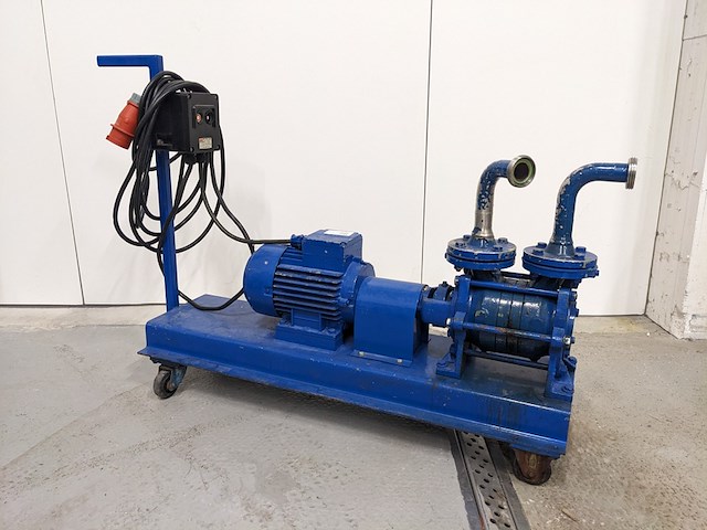 Atex zijkanaal waaier pomp, allweiler, srz 441 wg ii2v, blauw, 1996 - afbeelding 1 van  9