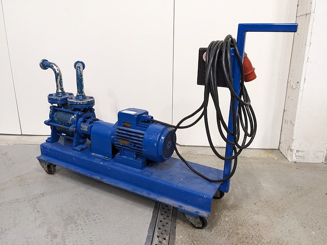 Atex zijkanaal waaier pomp, allweiler, srz 441 wg ii2v, blauw, 1996 - afbeelding 2 van  9