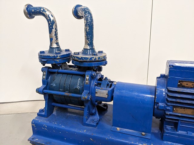 Atex zijkanaal waaier pomp, allweiler, srz 441 wg ii2v, blauw, 1996 - afbeelding 4 van  9