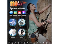 Atheewon militaire smartwatch zwart - afbeelding 2 van  6