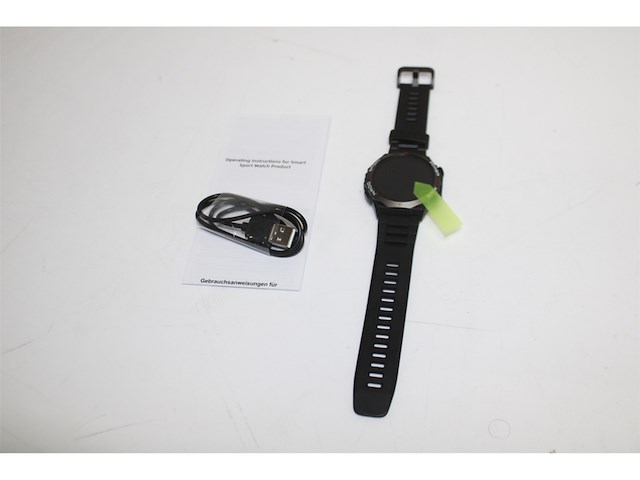 Atheewon militaire smartwatch zwart - afbeelding 5 van  6