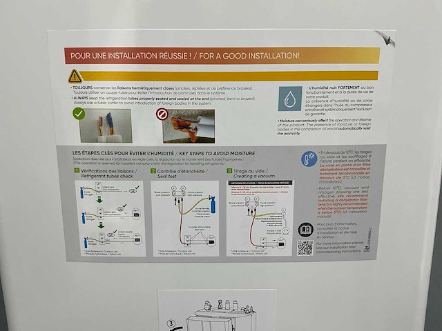 Atlantic - duo inverter loria 6000 - warmtepomp 64,7x59,2x176,8 cm - afbeelding 8 van  20