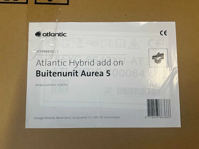 Atlantic aurea 5 airco buiten unit - afbeelding 1 van  8
