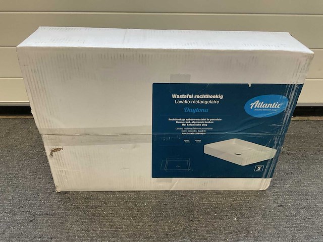 Atlantic daytona 612x460x120mm wastafel - afbeelding 2 van  4