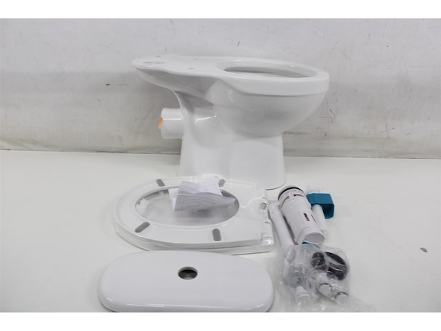 Atlantic duoblok toilet axel met pk muuraansluiting - afbeelding 2 van  3