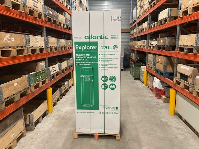 Atlantic explorer 270l warmtepompboiler - afbeelding 2 van  3